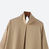 Litlookz Studio Open Front High Neck Jacket, view 5