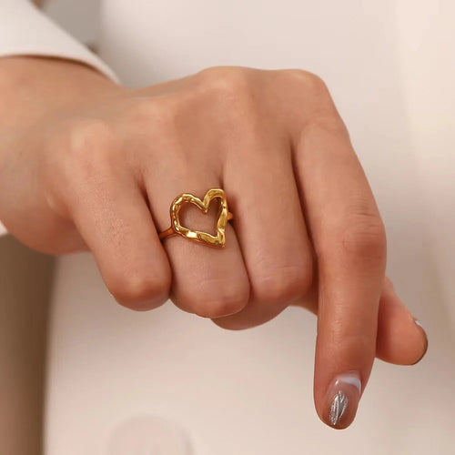 Litlookz Studio Open Heart Ring