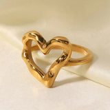 Litlookz Studio Open Heart Ring, view 5