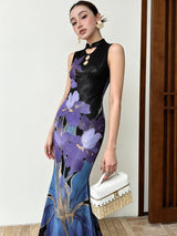 Litlookz Studio Orchid Maxi Dress, view 4