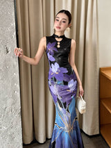 Litlookz Studio Orchid Maxi Dress, view 5