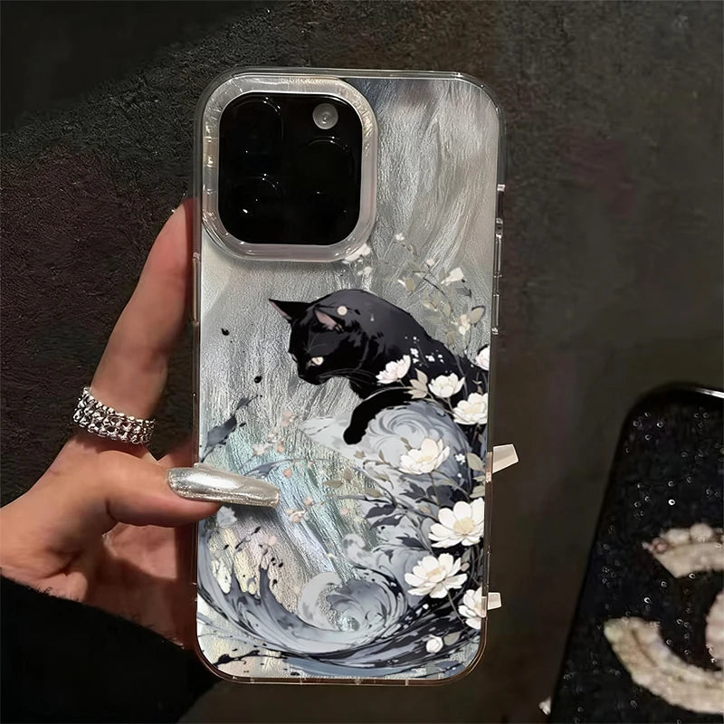Litlookz Studio Oriental Cat Phone Case