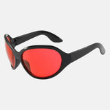 Litlookz Studio Oval Oversized Sunglasses, view 6