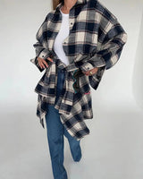 Litlookz Studio Oversize Plaid Shirt, view 2