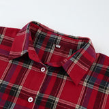 Litlookz Studio Oversized Plaid Shirt, view 4