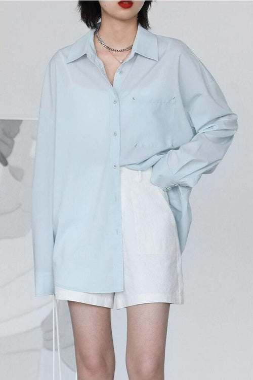 Litlookz Studio Oversized Poplin Shirt