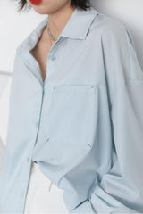 Litlookz Studio Oversized Poplin Shirt, view 5