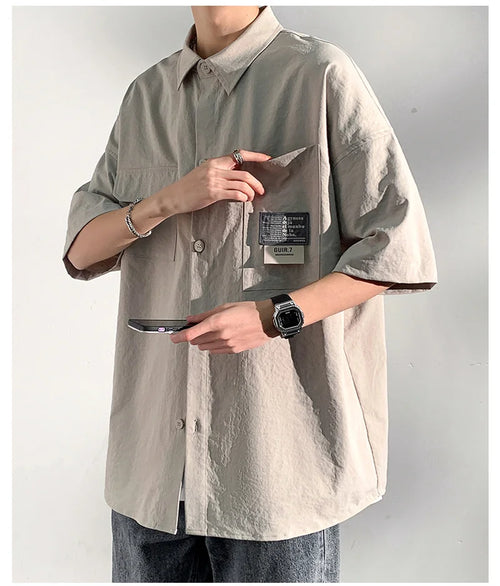 Litlookz Studio Oversized Short Sleeve Shirt