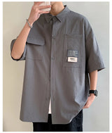 Litlookz Studio Oversized Short Sleeve Shirt, view 5