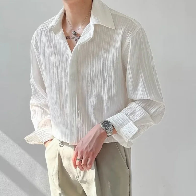 Litlookz Studio Oversized Textured Shirt