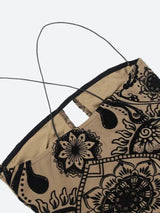 Litlookz Studio Paisley Cut Out Mini Dress, view 4