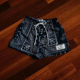 Litlookz Studio Paisley Shorts, view 5