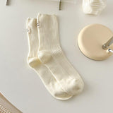 Litlookz Studio Pastel Colors Mid Cut Socks, view 5