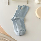 Litlookz Studio Pastel Colors Mid Cut Socks, view 6