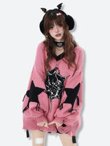 Litlookz Studio Pastel Goth Sweater, view 3