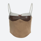 Litlookz Studio Patch Corset Top, view 5