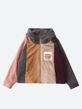 Litlookz Studio Patchwork Fluffy Hoodie Jacket, view 5