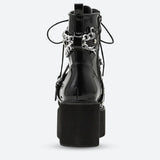 Litlookz Studio Patent Leather Boots, view 4