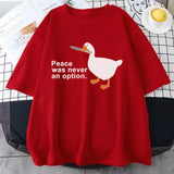 Litlookz Studio Peace Was Never An Option Tee, view 2