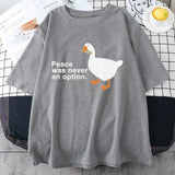 Litlookz Studio Peace Was Never An Option Tee, view 4