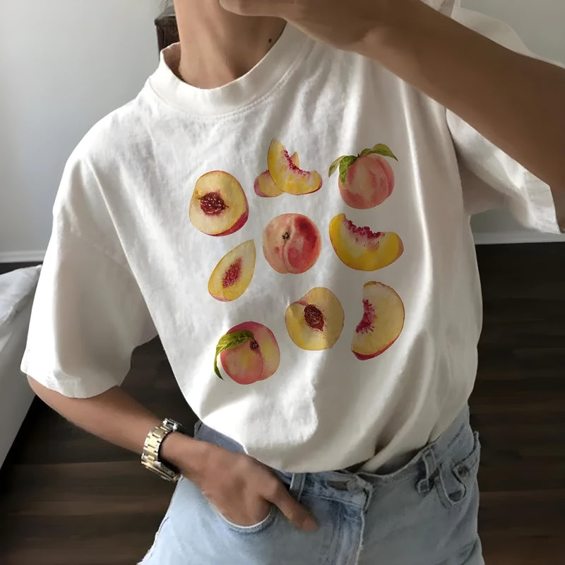 Litlookz Studio Peaches Tee