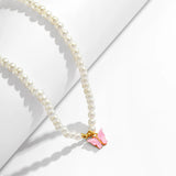 Litlookz Studio Pearl Belly Chain With Butterfly Pendant, view 6