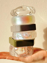 Litlookz Studio Pearl Chunky Resin Bracelet, view 2