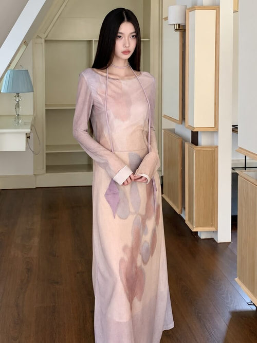 Litlookz Studio Petal Haze Maxi Dress