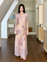 Litlookz Studio Petal Haze Maxi Dress, view 2
