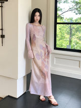 Litlookz Studio Petal Haze Maxi Dress, view 5