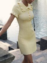 Litlookz Studio Peter Pan Collar Mini Dress, view 2