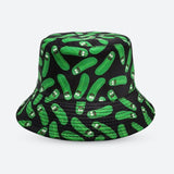Litlookz Studio Pickle Rick Bucket Hat, view 5