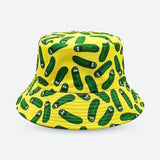 Litlookz Studio Pickle Rick Bucket Hat, view 6