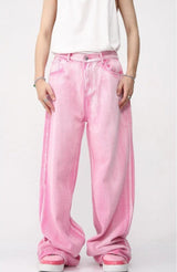 Litlookz Studio Pink Denim Jacket & Pants Two Piece Set, view 6