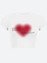 Litlookz Studio Pink Heart Aura Tee, view 4