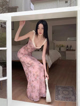 Litlookz Studio Pink Maxi Dress, view 5