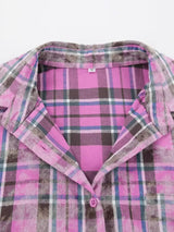 Litlookz Studio Pink Plaid Shirt, view 4