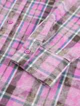 Litlookz Studio Pink Plaid Shirt, view 5