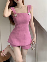 Litlookz Studio Pink Top & Shorts Two Piece Set, view 4