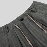 Litlookz Studio Pinstripe Drawstring Pants, view 3