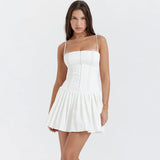Litlookz Studio Pleated Corset Mini Dress, view 3