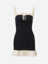 Litlookz Studio Pleated Hem Mini Dress, view 3
