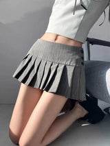 Litlookz Studio Pleated Mini Skirt, view 2