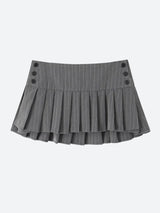 Litlookz Studio Pleated Mini Skirt, view 6