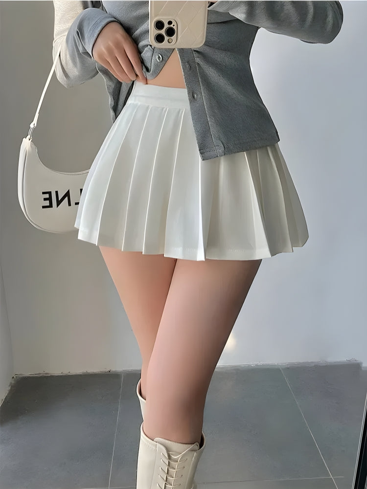 Litlookz Studio Pleated Tennis Mini Skirt
