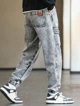 Litlookz Studio Plus Size Jogger Jeans, view 6