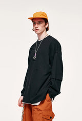 Litlookz Studio Pocket Layered Sweatshirt, view 6