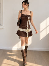 Litlookz Studio Polka Cami Mini Dress, view 2
