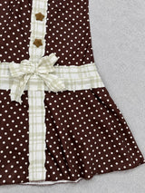 Litlookz Studio Polka Cami Mini Dress, view 6