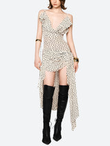 Litlookz Studio Polka Dot Mini Dress, view 3